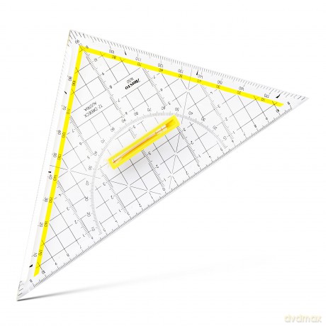 Aristo: ARISTO Geometrie-Dreieck 25,0 cm