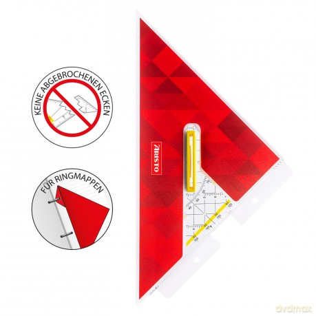 Aristo: ARISTO Geometrie-Dreieck 25,0 cm