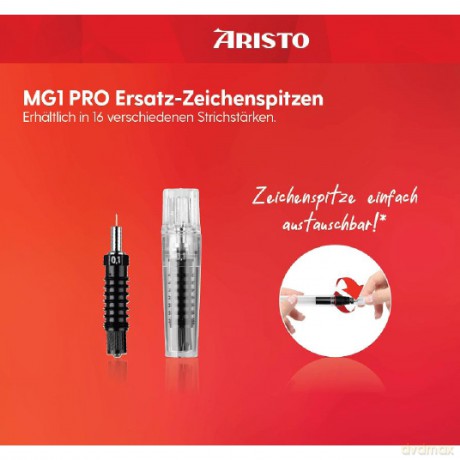Aristo: ARISTO mg1 PRO Ersatzzeichenspitze fźr T