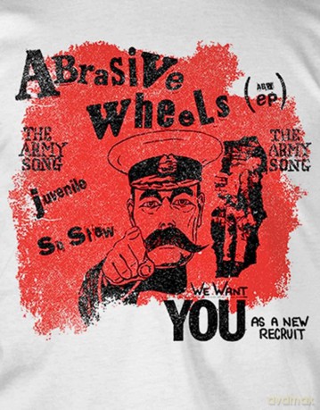 Abrasive Wheels: Army Song (White)