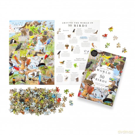Around the World in 50 Birds [KSIĄŻKA]