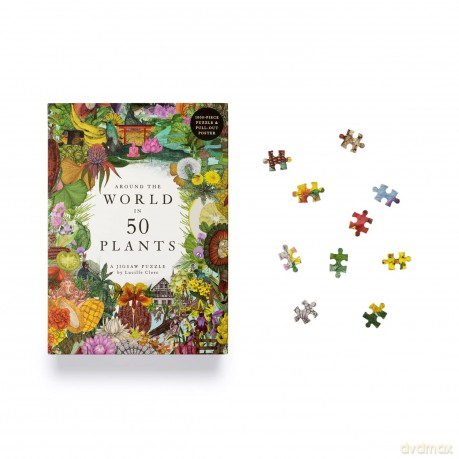 Around the World in 50 Plants [KSIĄŻKA]