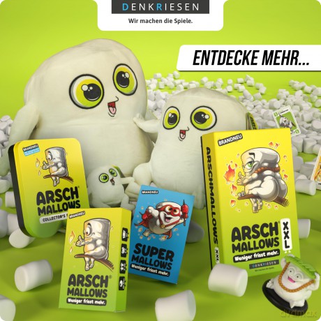 ARSCHMALLOWS - weniger frisst mehr
