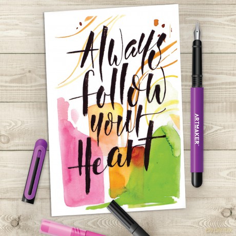 Art Maker Calligraphy Colouring [KSIĄŻKA]