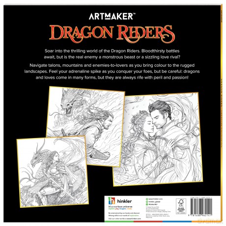 Art Maker Col Dragon Riders [KSIĄŻKA]