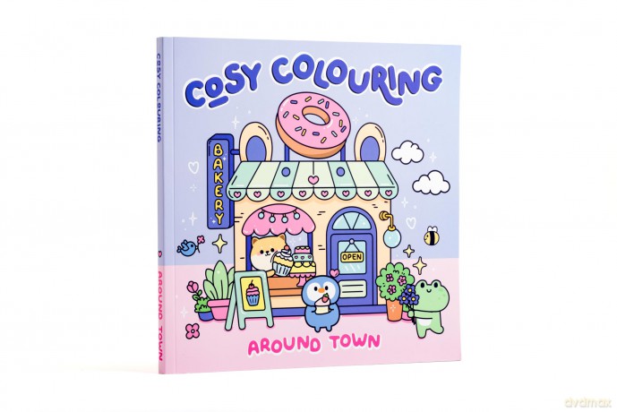 Art Maker Cosy Colouring Around the Town [KSIĄŻKA]