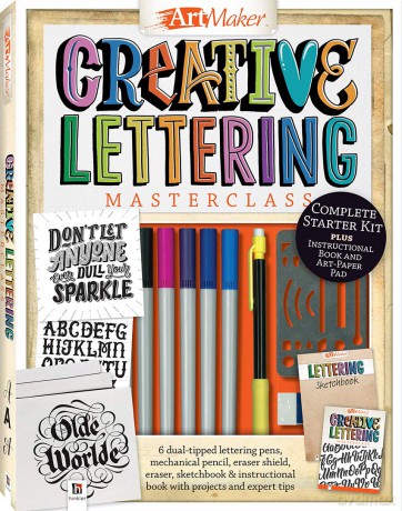 Art Maker Creative Lettering Mast [KSIĄŻKA]