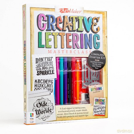 Art Maker Creative Lettering Mast [KSIĄŻKA]