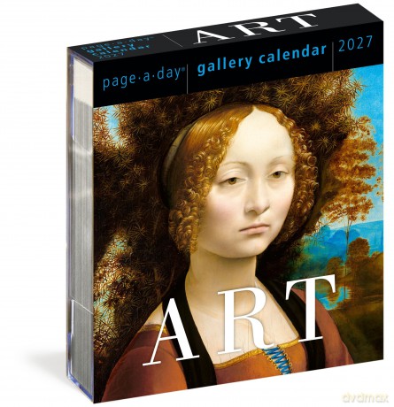 Art PageADayÇĆ Gallery Calendar 2027 [KSIĄŻKA]