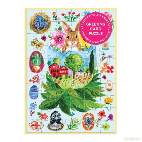 Artisanal Eggs Greeting Card Puzzle [KSIĄŻKA]
