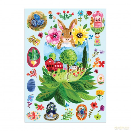 Artisanal Eggs Greeting Card Puzzle [KSIĄŻKA]