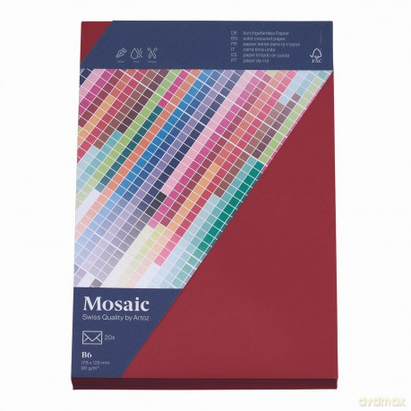 Artoz: artoz Briefumschlge Mosaic DIN B6 ohne