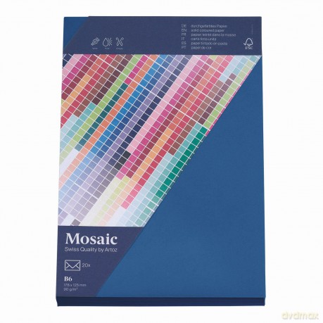 Artoz: artoz Briefumschlge Mosaic DIN B6 ohne