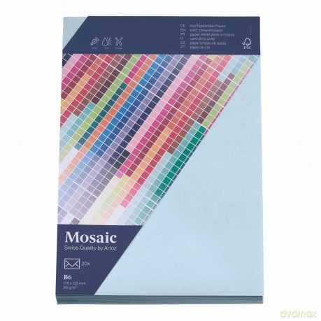 Artoz: artoz Briefumschlge Mosaic DIN B6 ohne