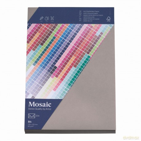 Artoz: artoz Briefumschlge Mosaic DIN B6 ohne
