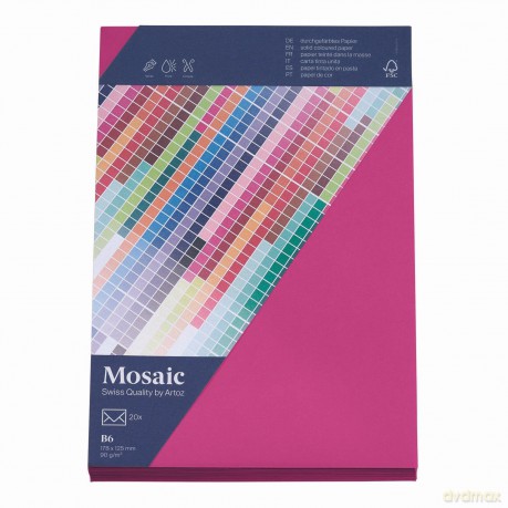 Artoz: artoz Briefumschlge Mosaic DIN B6 ohne
