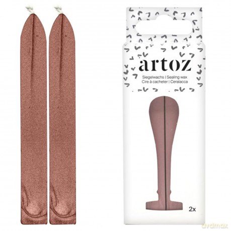 Artoz: artoz Siegelwachs kupfer 2 St.