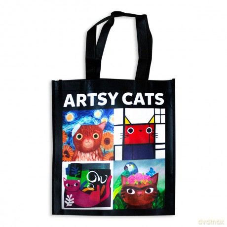 Artsy Cats Reusable Shopping Bag [KSIĄŻKA]