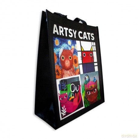 Artsy Cats Reusable Shopping Bag [KSIĄŻKA]