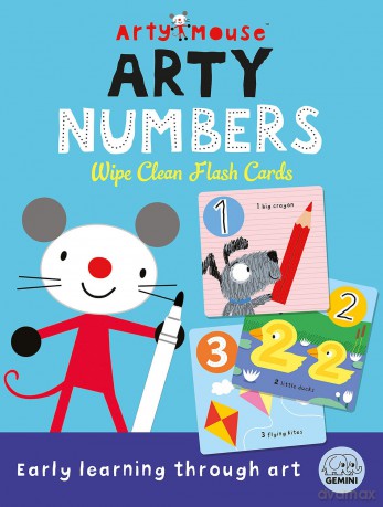 Arty Mouse Arty Numbers Flash Car [KSIĄŻKA]