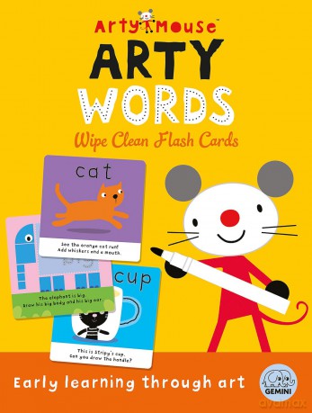 Arty Mouse Arty Words Flash Cards [KSIĄŻKA]