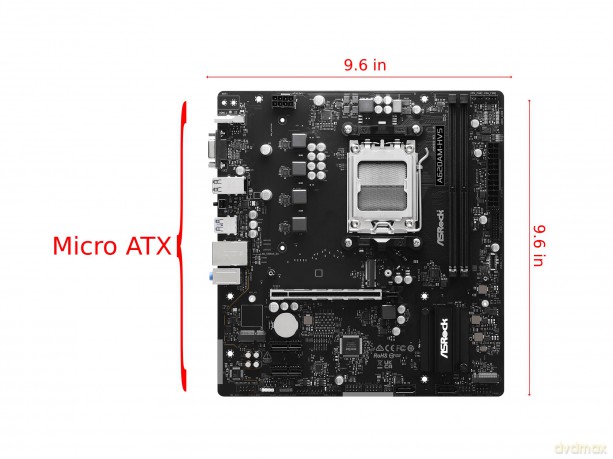 ASRock A620AM-HVS AM5 mAT