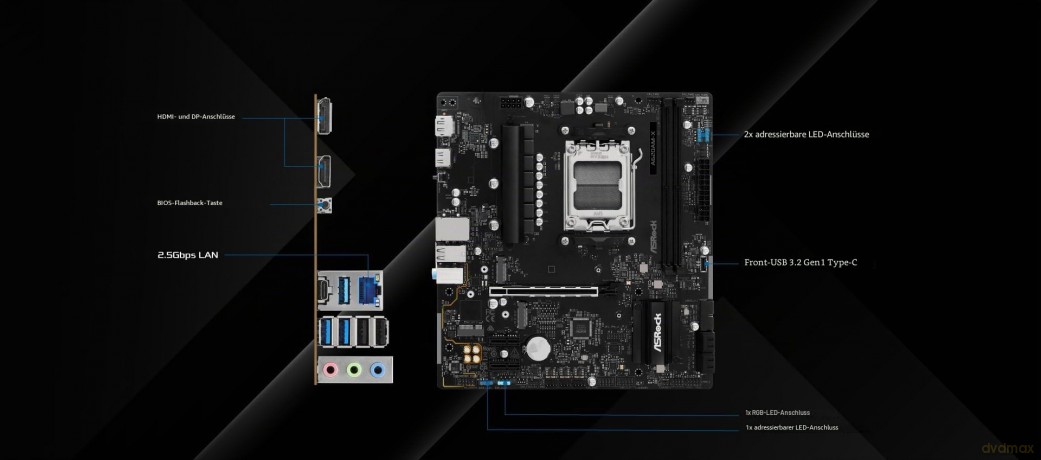 ASRock A620AM-X AM5 mAT