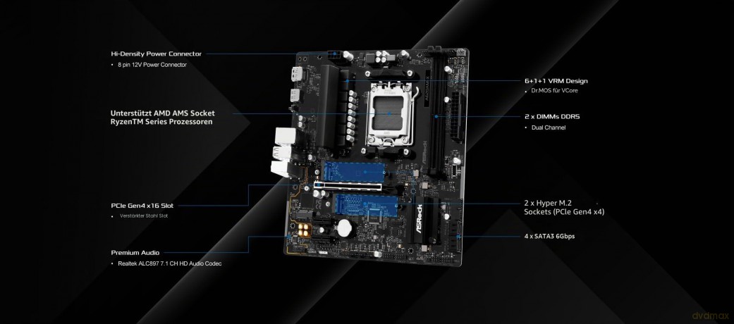 ASRock A620AM-X AM5 mAT