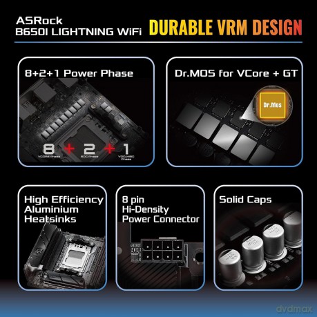 ASRock B650I Lightning WiFi AM5 mIT
