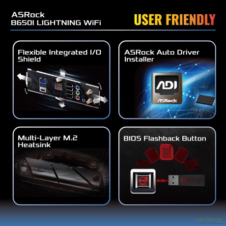 ASRock B650I Lightning WiFi AM5 mIT