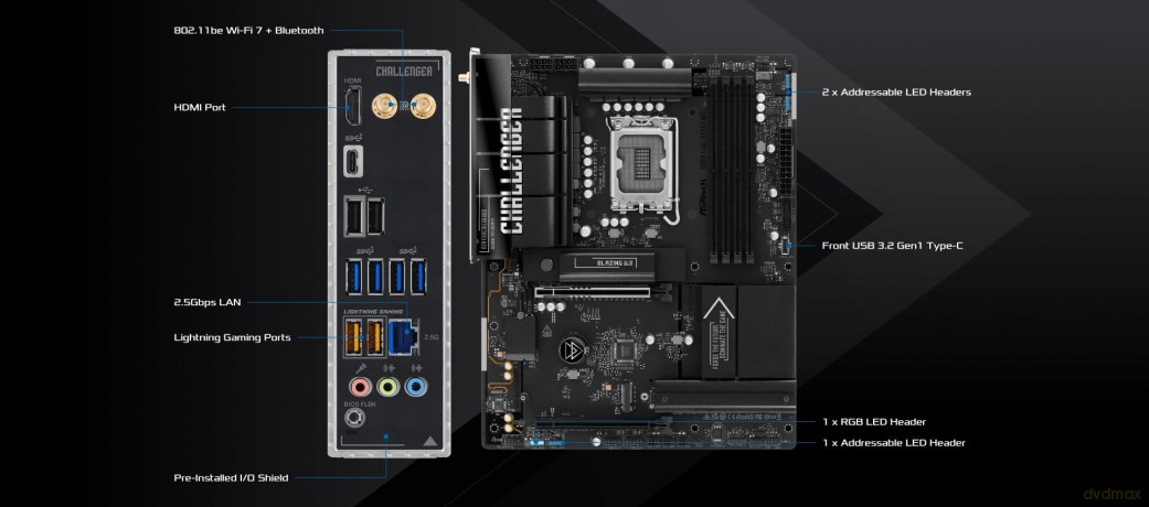 ASRock B860 Challenger WiFi 1851
