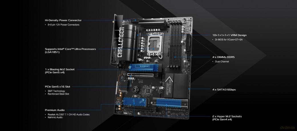 ASRock B860 Challenger WiFi 1851