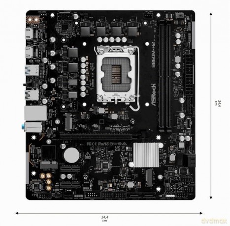 ASRock B860M-H2 1851 mATX HDMI DDR5