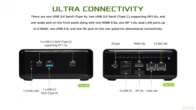 ASRock Barebone NUC-Box 4x4 BOX-5400U
