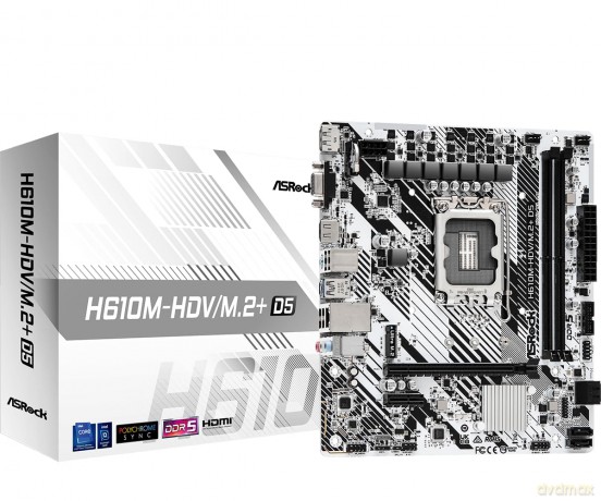 ASRock H610M-HDV/M.2+ D5 1700 mAT
