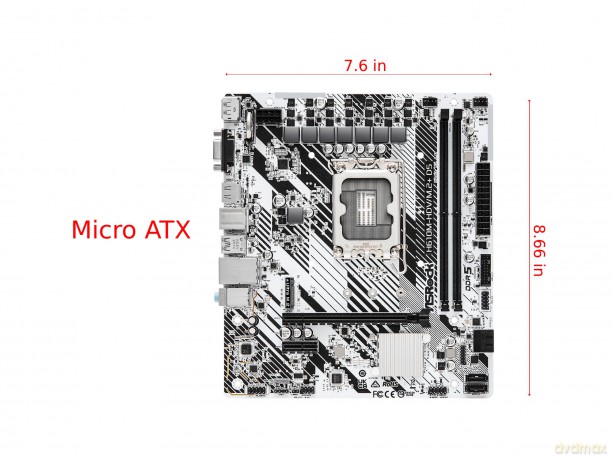 ASRock H610M-HDV/M.2+ D5 1700 mAT