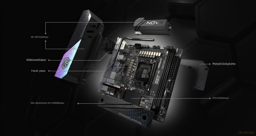ASRock Z890I Nova WiFi 1851 mITX HDMIUSB
