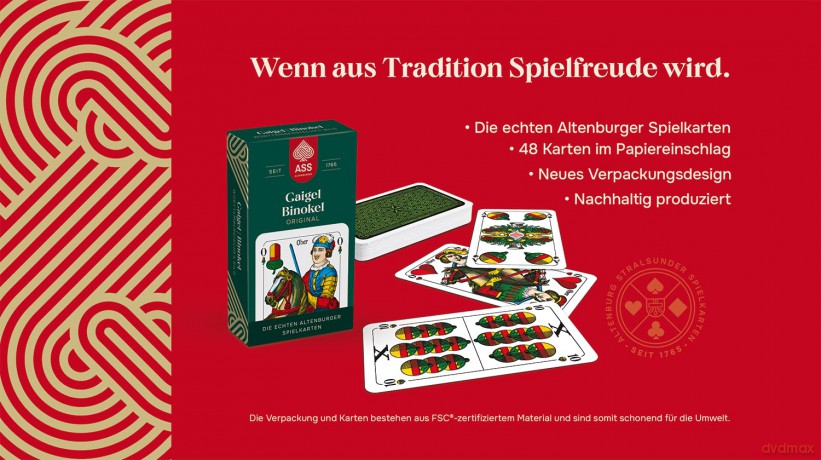 ASS ALTENBURGER GAIGEL BINOKEL Kartenspi