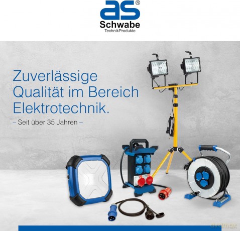 As-Schwabe: as-Schwabe Baustellen 3-fach Steckdosenl