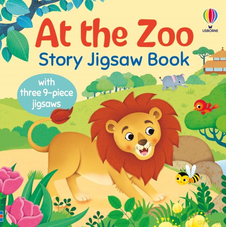 At The Zoo Story Jigsaw Book [KSIĄŻKA]