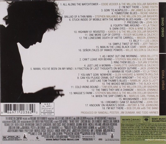 I'm Not There soundtrack (I'm Not There. Gdzie Indziej Jestem) [2CD]