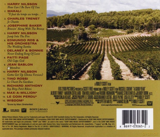 A Good Year soundtrack (Dobry Rok) [CD]