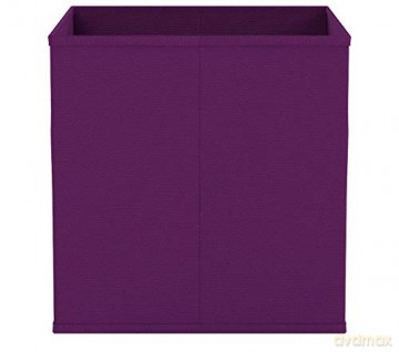 Aufbewahrungsbox Vlies lila