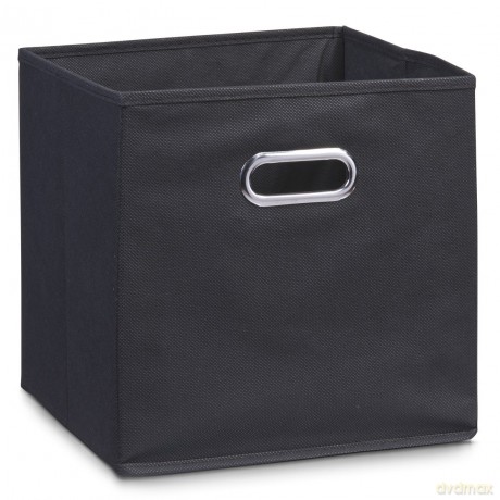 Aufbewahrungsbox Vlies schwarz