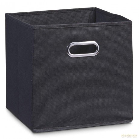 Aufbewahrungsbox Vlies schwarz
