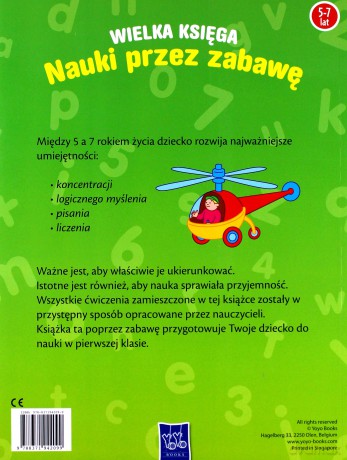 Wielka księga nauki przez zabawę 5-7 lat [KSIĄŻKA]