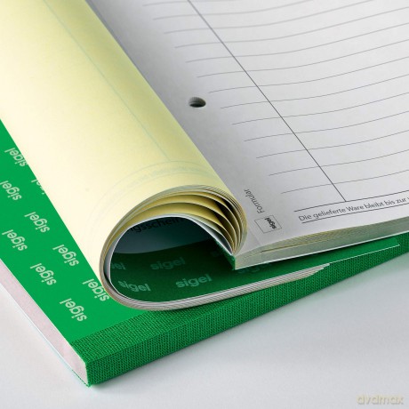 Auftrag,A5,2x40Blatt,2-Fach