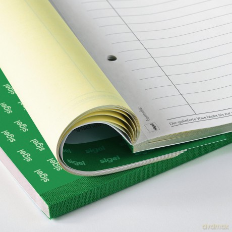 Auftrag,A5,2x40Blatt,2-Fach