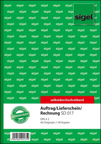 Auftrag/Lieferschein/Rechnung