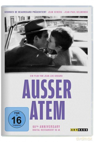 Außer Atem - 60th Anniversary Edition - Digital Remastered [DVD]